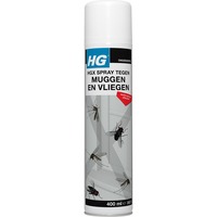 HG HGX contre les moustiques et les mouches, Insecticide 400ml