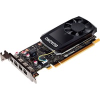 PNY NVIDIA Quadro P1000 DVI, Carte graphique 4x Mini DisplayPort